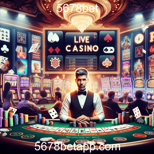 Descubra a Experiência do Cassino Ao Vivo na 5678bet